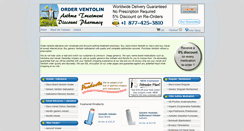 Desktop Screenshot of order-ventolin-albuterol.com